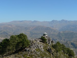 View from the Viznar Cross