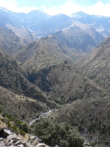 View from higher path