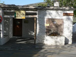 Information point in Capileira